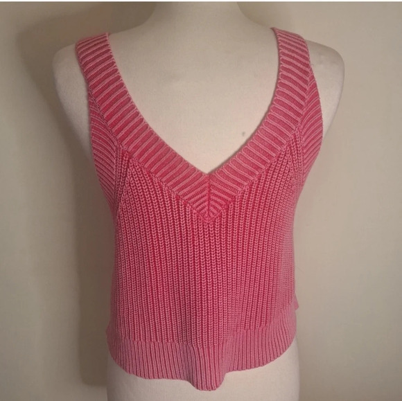 Wilfred Free Varlese Knit ribbed  Top SZ M - Picture 4 of 6